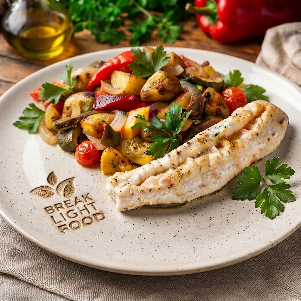 Pescado fresco de Break Light Food