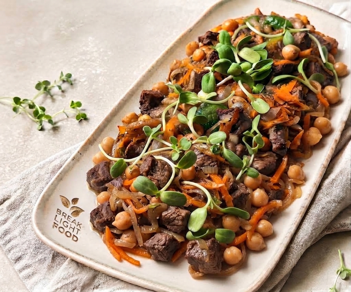 Wok de vegetales